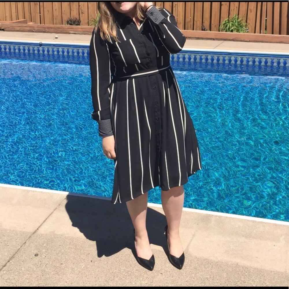 Who What Wear button up dress